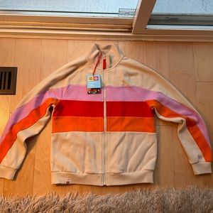 Color Block Track Jacket